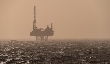 oil rig North Sea