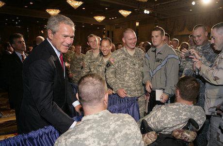 George W. Bush discusses war on terror
