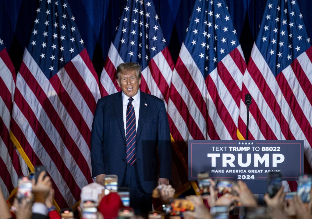 Trump beat his only remaining major rival Nikki Haley to win yesterday's New Hampshire primary | Al Drago/Bloomberg via Getty Images