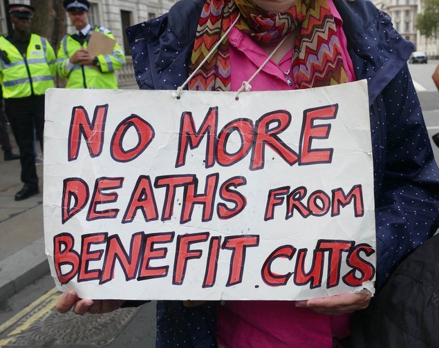 The Deaths by Welfare project charts the long battle for reports that link DWP disability benefit policies to claimants' deaths | Gail Orenstein/NurPhoto via Getty Images