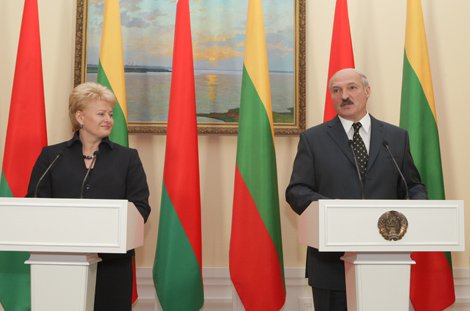 Lukashenka Grybauskaite