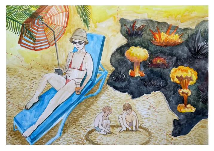 Porn Art Illustration - Can Ukraine war art be more than disaster porn? | openDemocracy