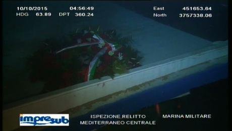 Video of the underwater exploration of the wreck of the 18th of April 2015 shipwreck which cost the lives of more than 800 peopl