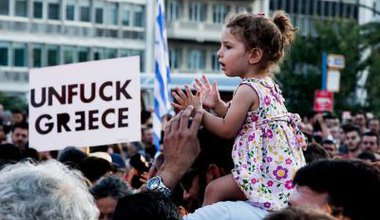 June 29, 2015 demonstration against yielding to EU austerity measures in Athens, Greece. Flickr. Some rights reserved..jpg