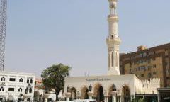 Mosque and street scene