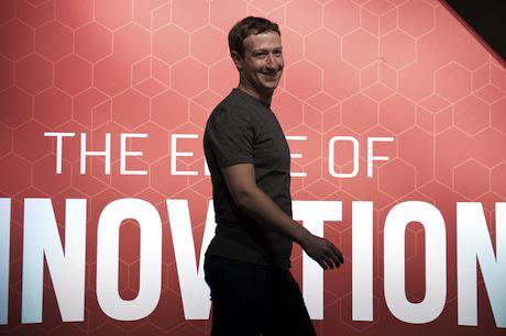 Mark Zuckerberg. Demotix/Lino De Vallier. All rights reserved.