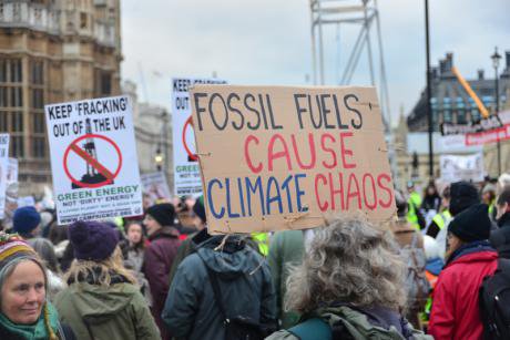 London climate march. Demotix/See Li