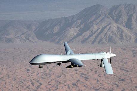 Predator drone. Wikimedia Commons / US Air Force photo/Lt Col Leslie Pratt. Public domain.