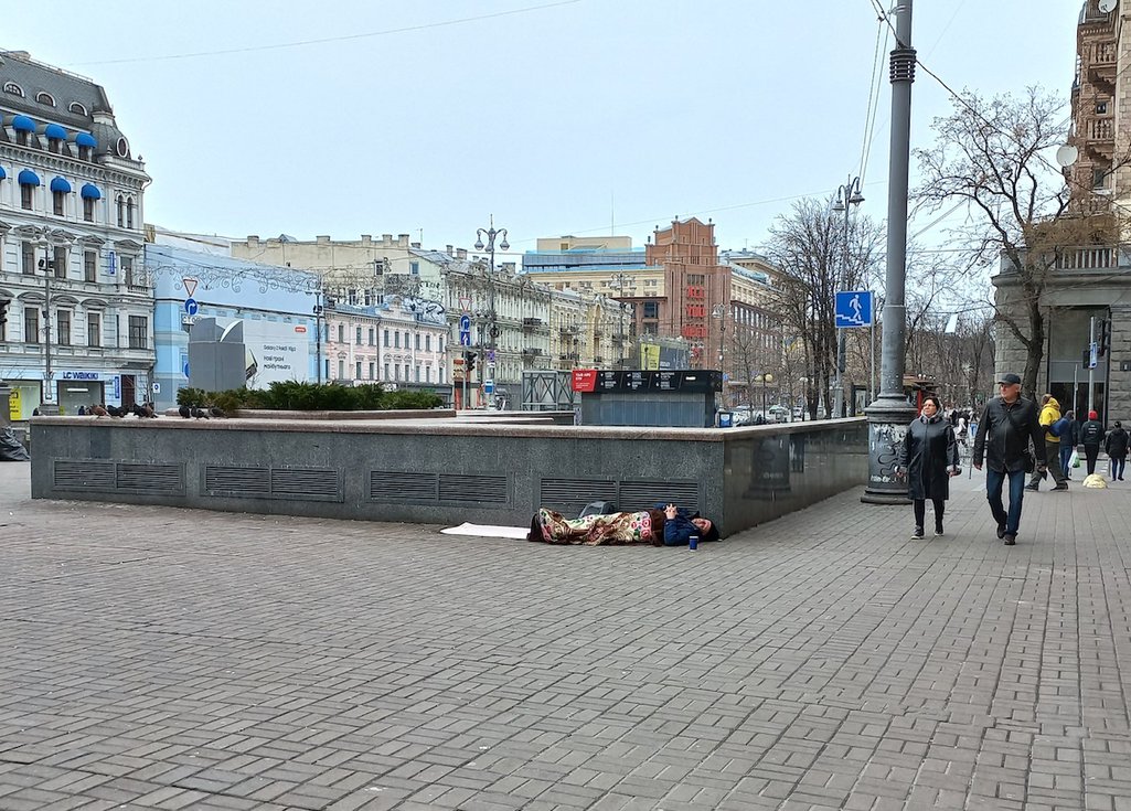 Man laying near besarabka.jpg
