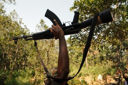 Gun lifted by Maoist in Dantewada district, Chattisgarh