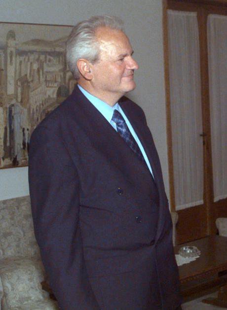 Former Serbian President Slobodan Milosevic 