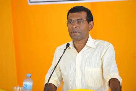Mohamed Nasheed.