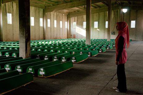 More victims of the Srebenica massacre are named in 2010. Michael Oibar:Flickr. Some rights reserved.jpg
