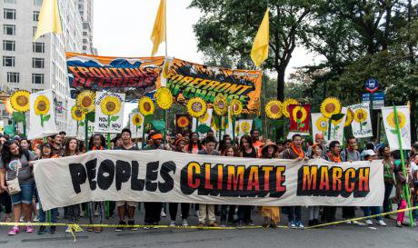 NYC climate march. Demotix/Andre Spatz. All rights reserved.