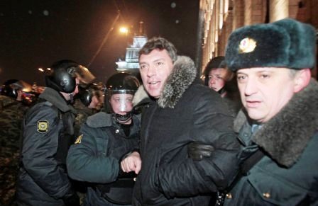 Nemstov arrested