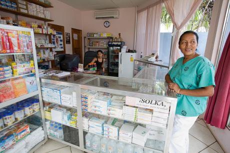 Nicaraguan clinic nurse