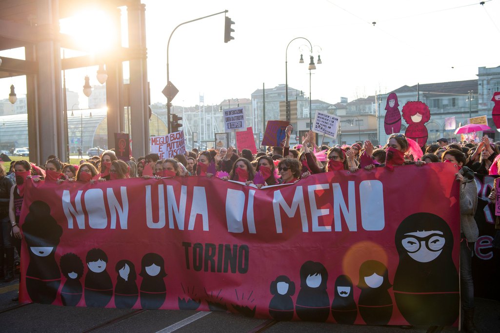 The Non Una di Meno 'transfemminista' movement, Turin, 2019