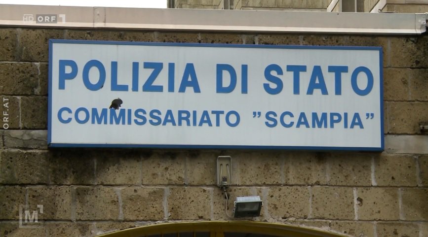 Police station in Scampia