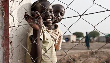 South Sudan refugee camp, 2011. Maximilian Norz/DPA/PA Images. All rights reserved.