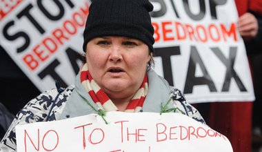 Bedroom tax protest 2013
