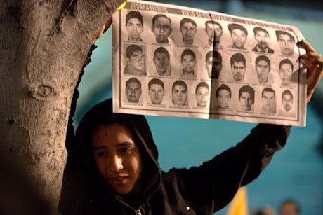 Protest for the &#39;Ayotzinapa 43&#39;. Eduardo Verdugo/AP/Press Association Images. All rights reserved.