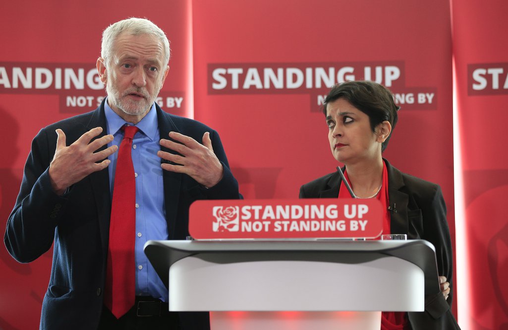 Jeremy Corbyn and Shami Chakrabarti answers questions on Labour's anti-Semitism inquiry findings, June 30, 2016.