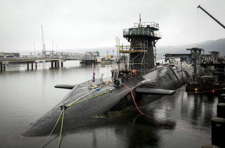Vanguard-class submarine HMS Vigilant. Danny Lawson/PA Wire/Press Association Images. All rights reserved.