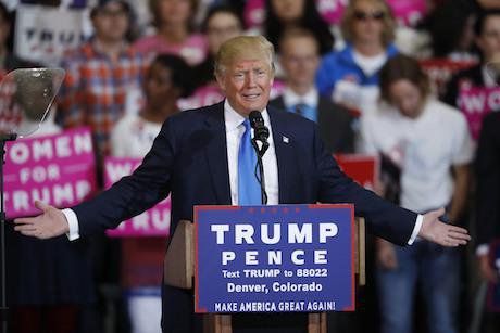 Donald Trump. David Zalubowski/AP/Press Association Images. All rights reserved.