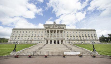 Parliament buildings at Stormont, Belfast.