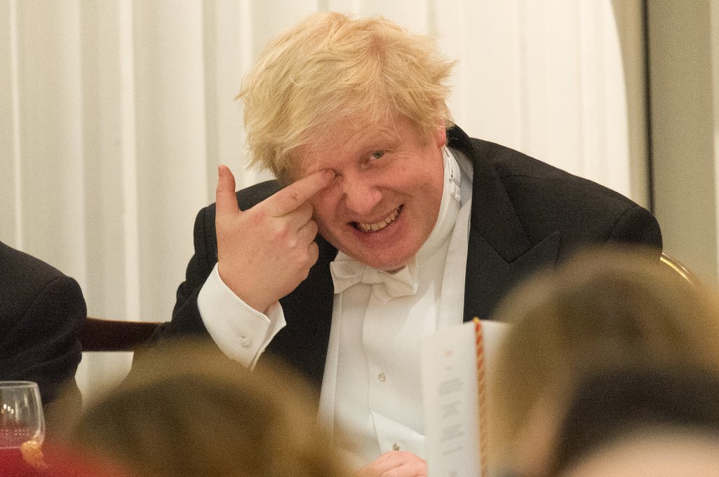 Boris Johnson, Mansion House, 2018.
