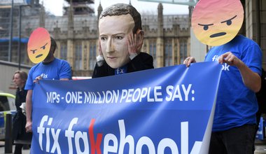 'Fix Fakebook' protest