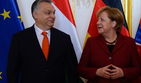 Orban and Merkel