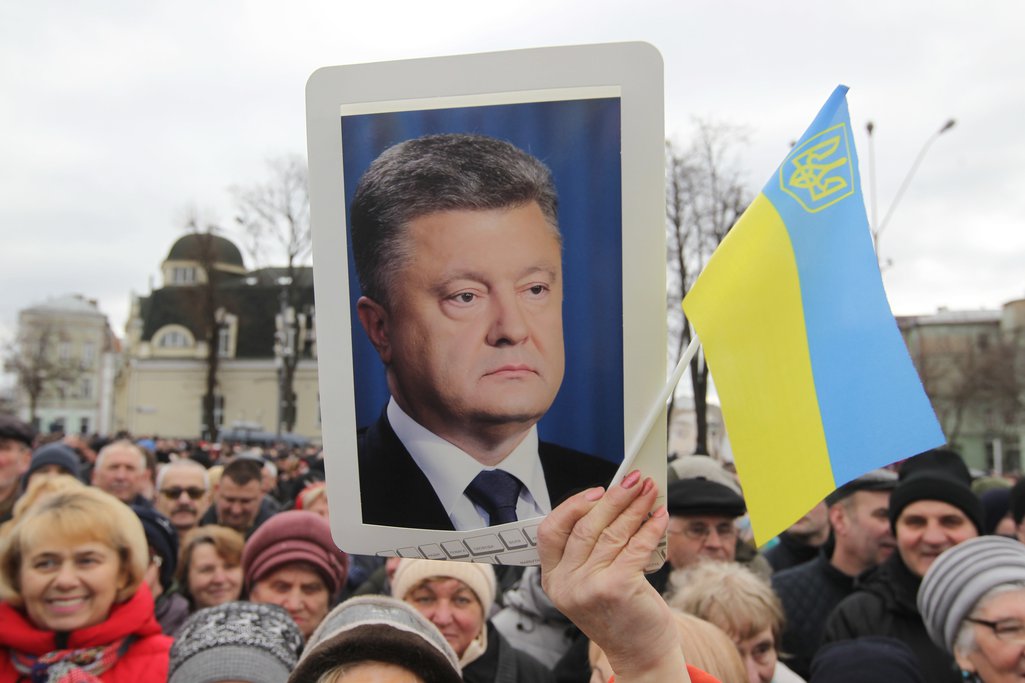 poroshenko rally march 2015