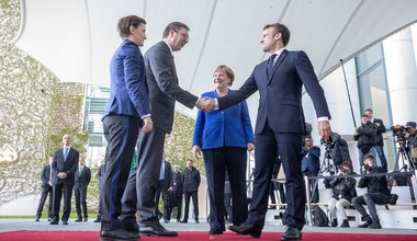 Vucic meets Merkel
