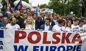Koalicja Europejska march in Poland