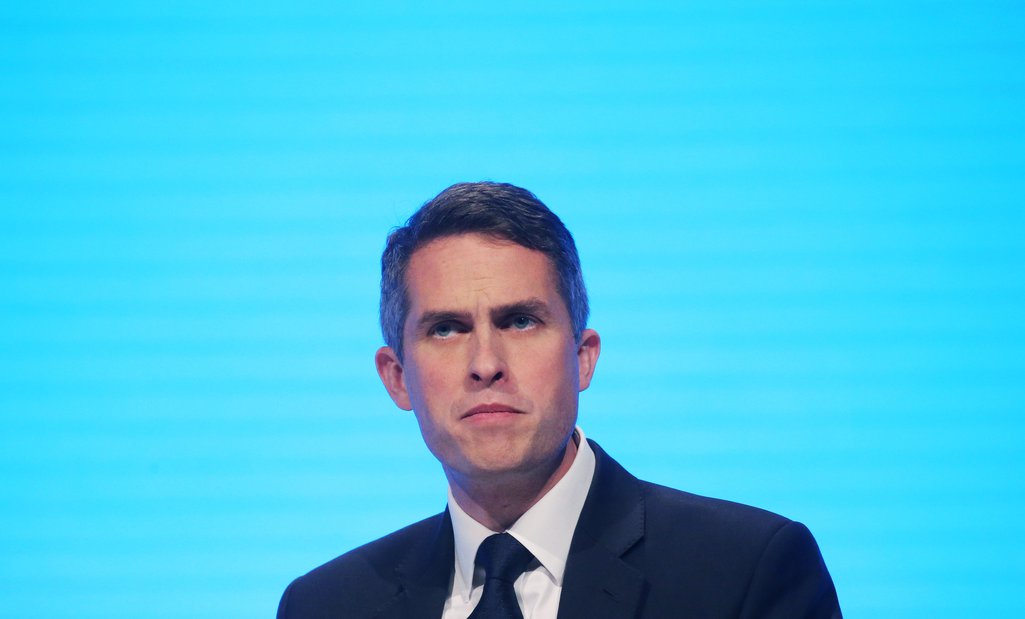 Education Secretary Gavin Williamson speaks during the second day of the Conservative Party Conference being held at the Manchester Convention Centre. Picture dated: Monday September 30, 2019.