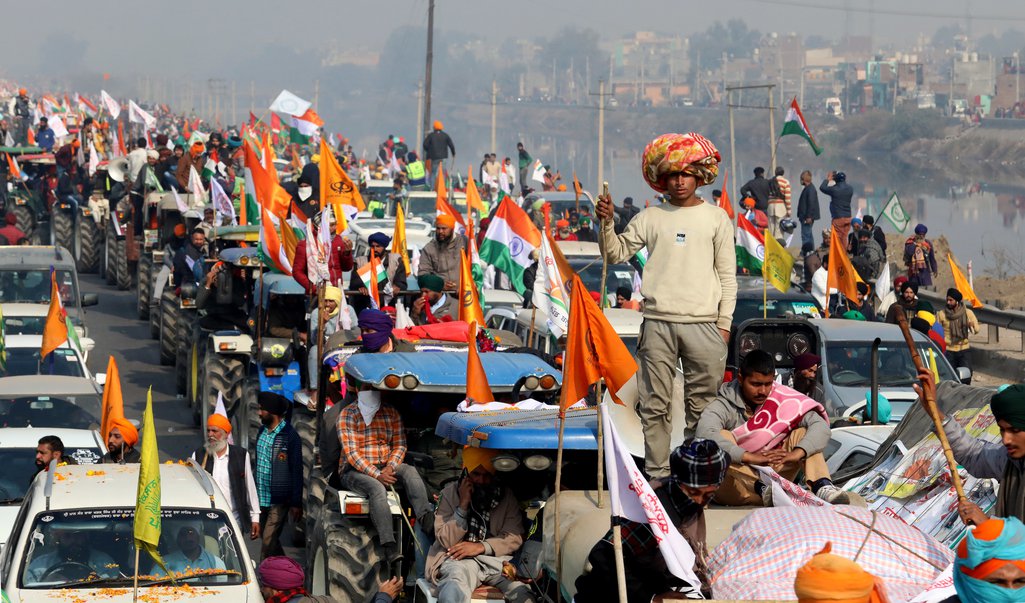 A farmers' protest