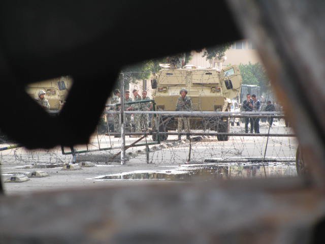 View down Mansour Street