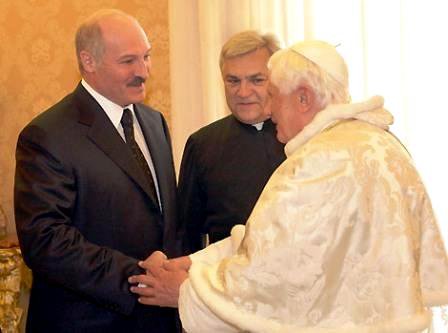 Pope and Lukashenka