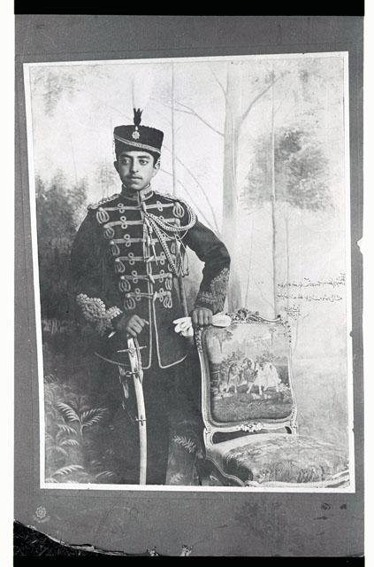 Amanullah Khan as a young prince.