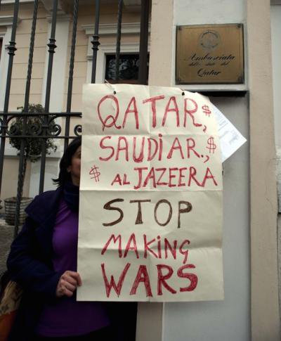 Protest against foreign military intervention in Syria.jpg