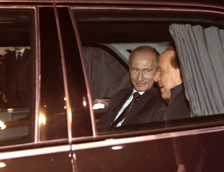 Putin arrives in Italy