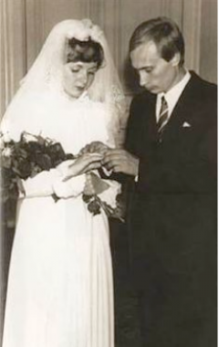 Vladimir & Lyudmila wedding, 1983