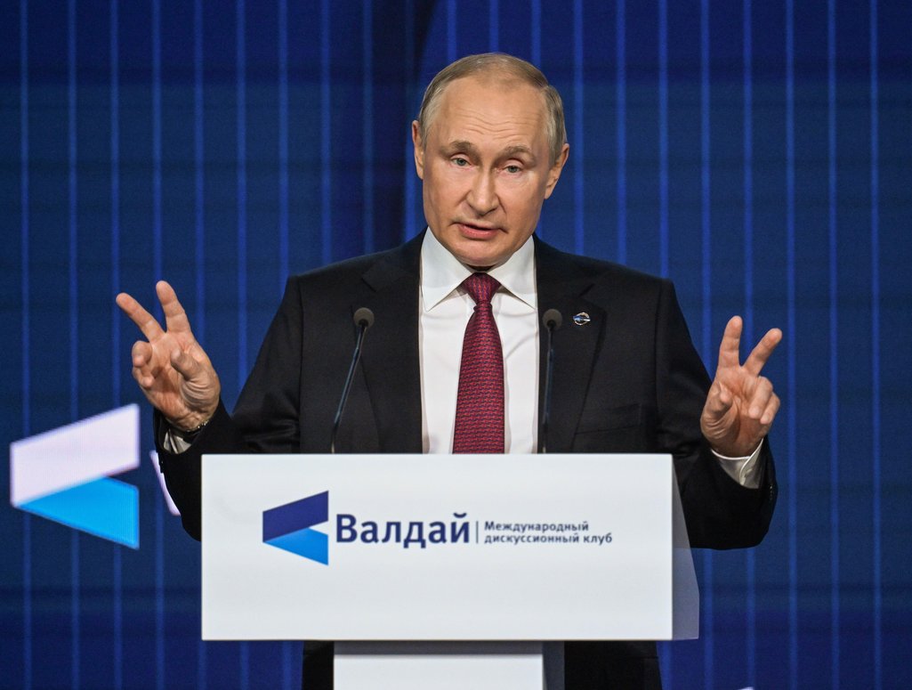 Putin at the 19th meeting of Valdai Discussion Club