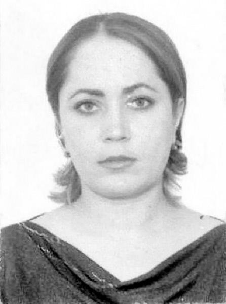 Maryam Sharipova in black and white