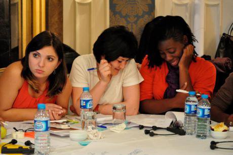 Participants at the Young Feminist Activist Conference, 2011.