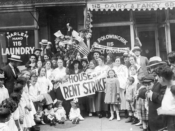 New York rent strikes during the 1918 “Spanish” influenza ...