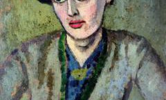 A portrait of Woolf by Roger Fry c.1917