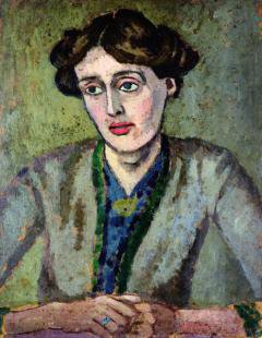 A portrait of Woolf by Roger Fry c.1917