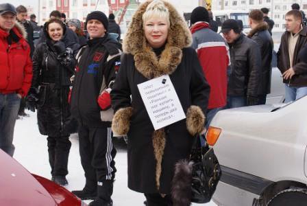 Sakhalin motorists&#39; demo